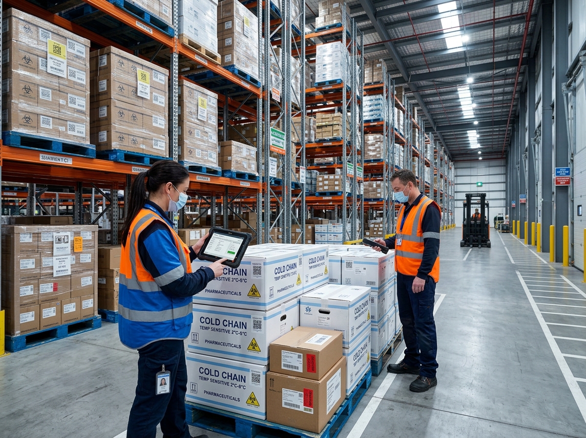 GDP Certified Pharmaceutical Cold Chain Warehouse and Logistics