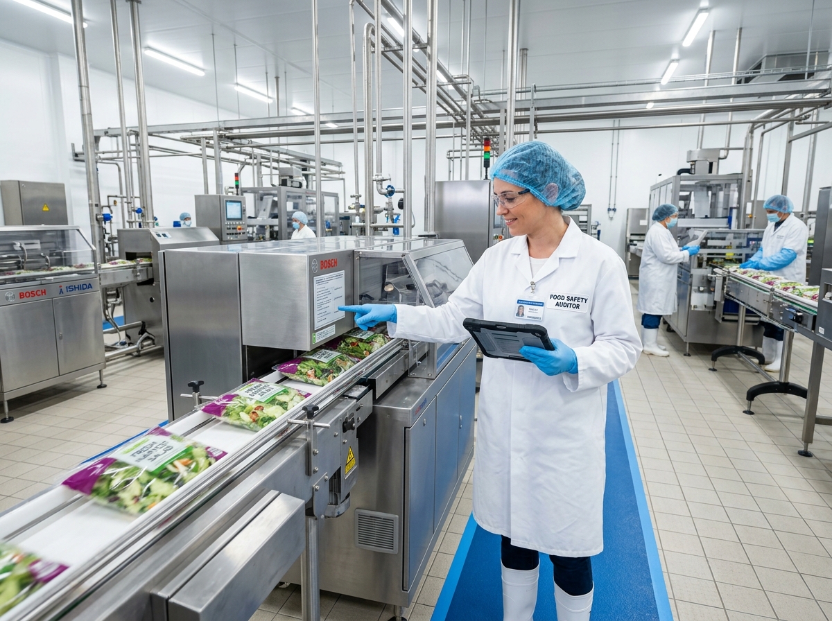 HACCP Certified Food Safety and Hygiene Inspection Line